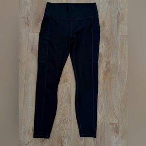 Fabletics PowerHold Black Leggings Women’s Medium